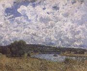 Alfred Sisley The Seine at Suresnes Sweden oil painting artist